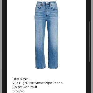 Re/Done Jeans